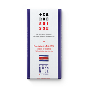N°02 • Tablette chocolat extra noir 75% origine Costa Rica