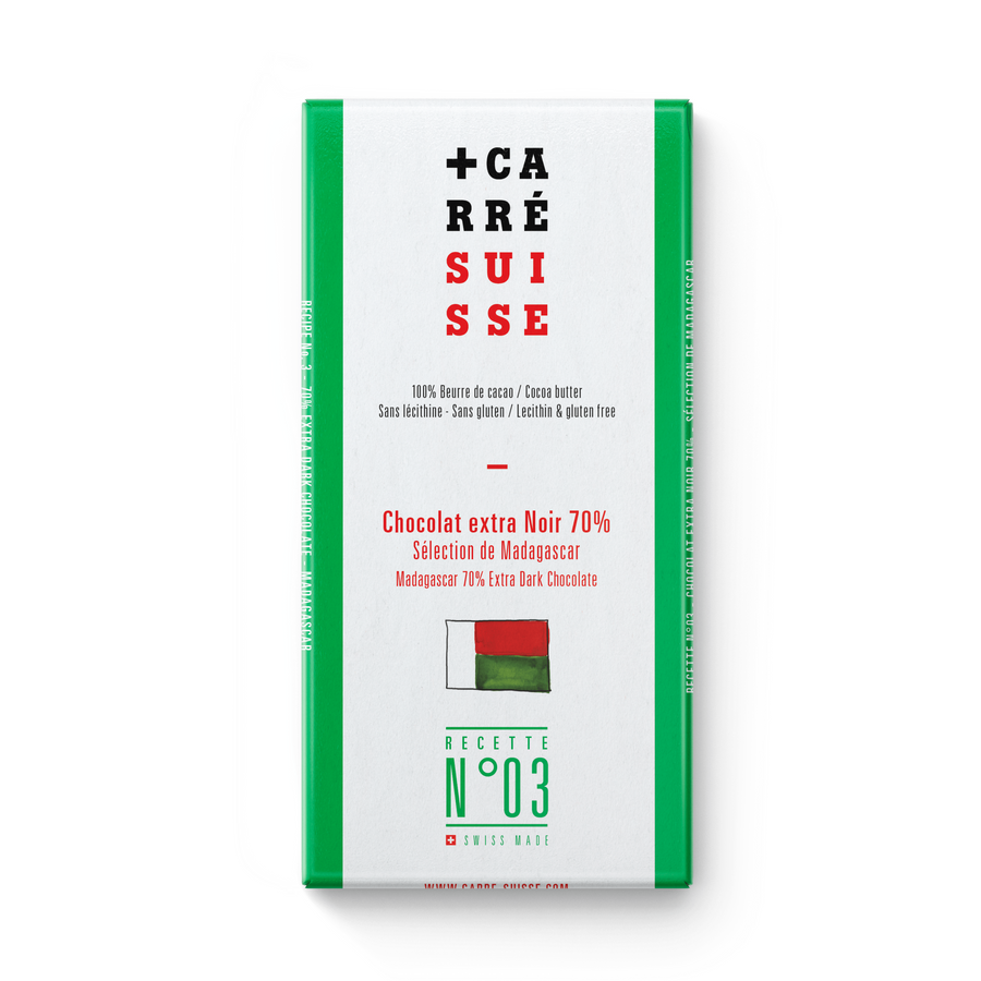 N°03 • Tablette chocolat extra noir 70% origine Madagascar