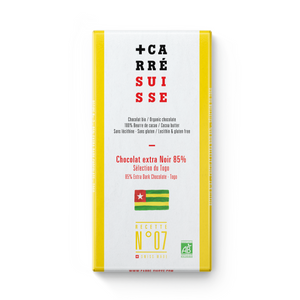 N°07 • Tablette chocolat extra noir 85% origine Togo (bio)